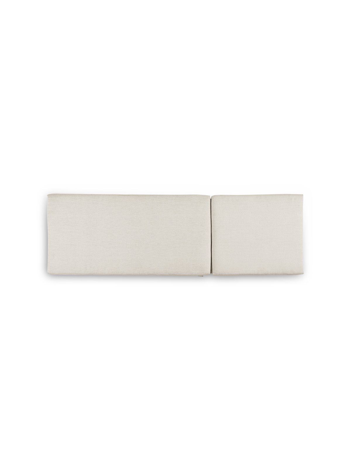 plush sunlounger cushion sunbrella natural