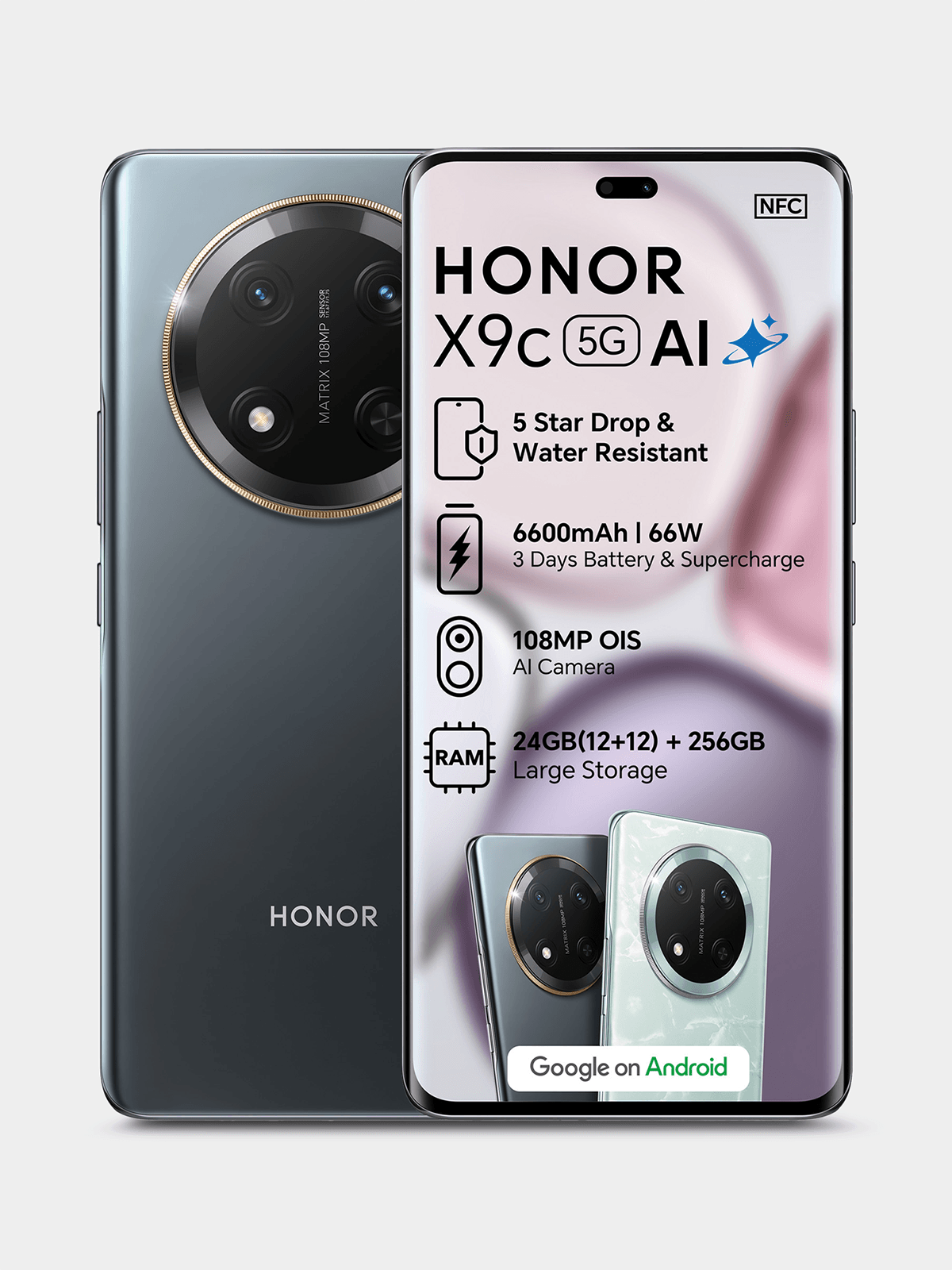 Honor X9c 5G Dual Sim +15GB+50min - Telkom