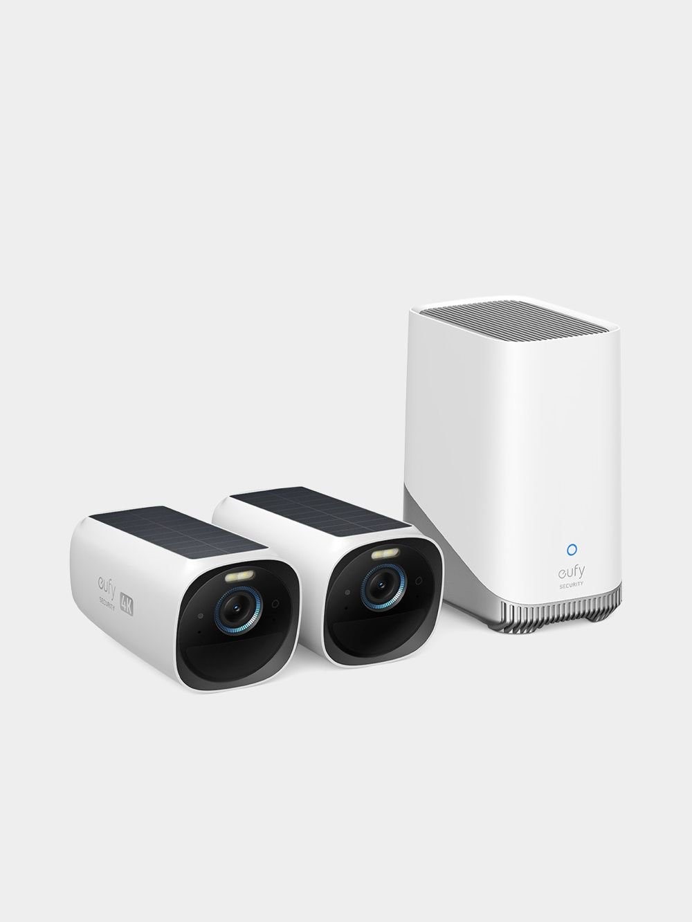 eufy Cam 3 4K Smart Security Camera 2-Cam Kit with Homebase 3
