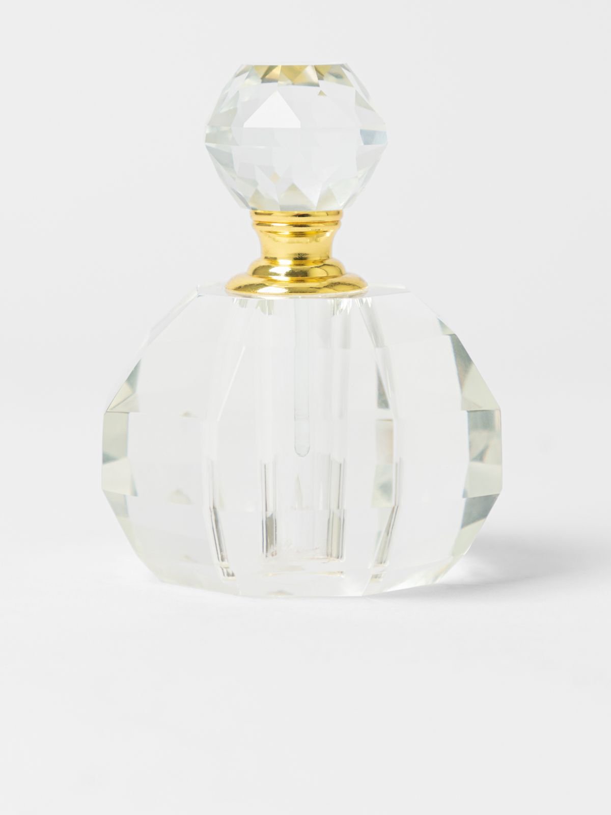Perfume Bottle Crystal Elipse 9 x 7cm