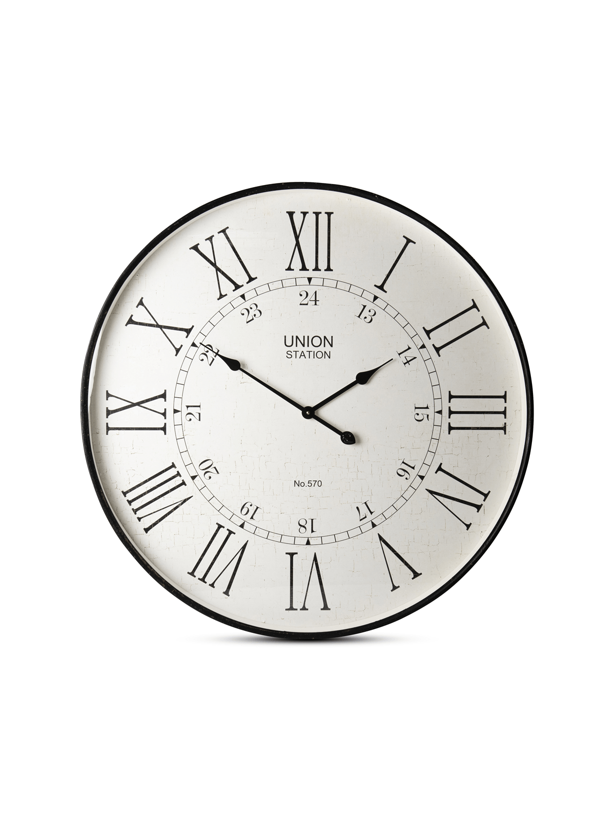 Clock Union Station Iron 80cm