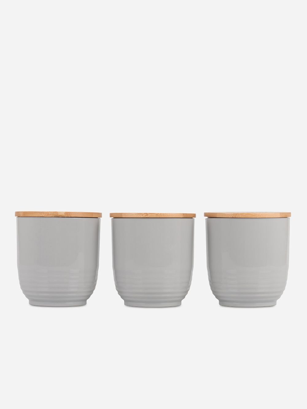 Ilano Canister Grey 3 Piece