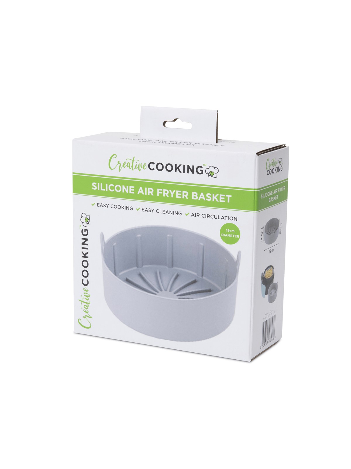 Creative Cooking Silicone Round Air Fryer Basket