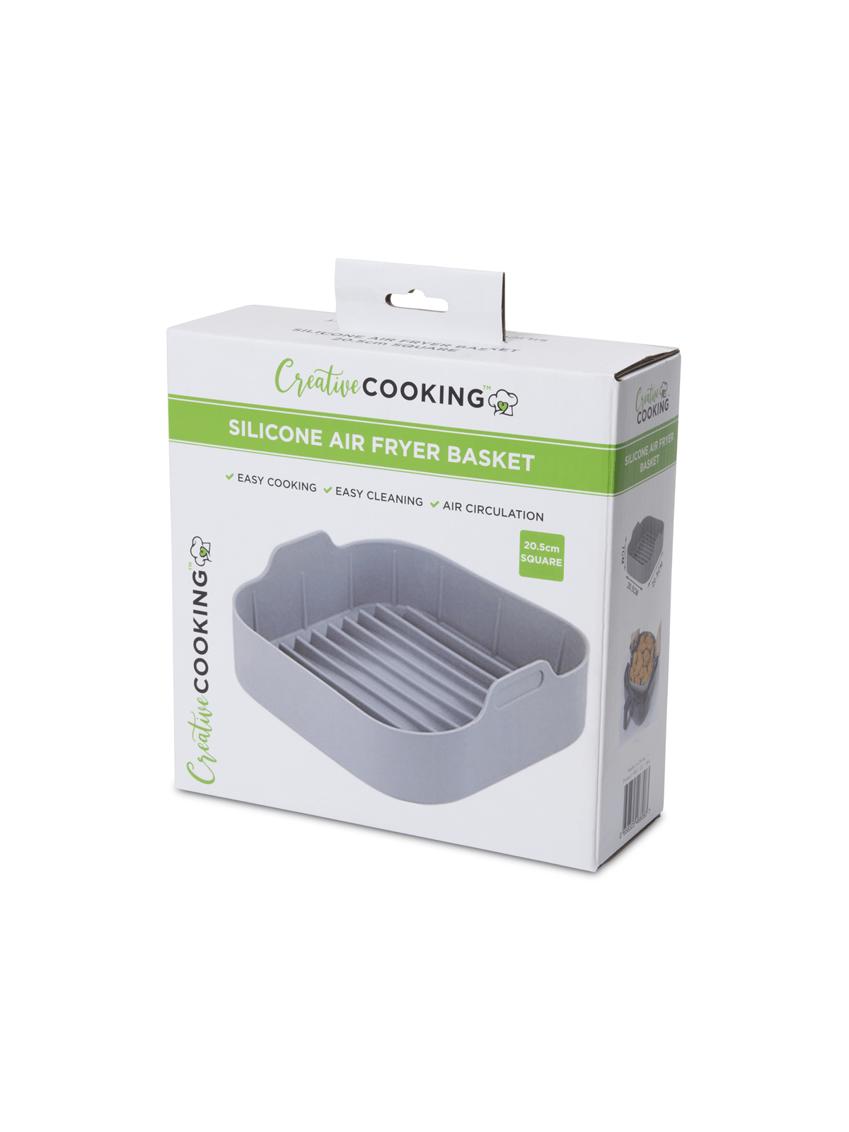 Creative Cooking Silicone Square Air Fryer Basket