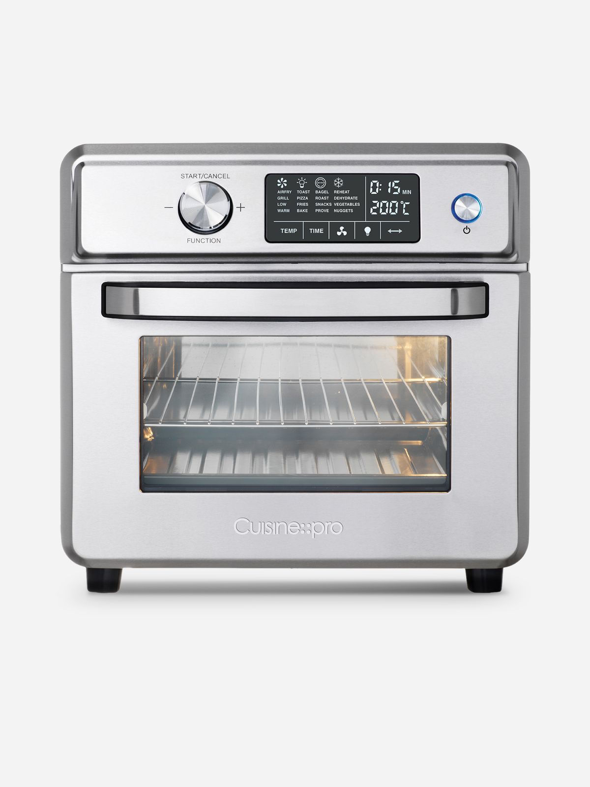 Cuisine::pro Air fryer & Oven 20L Stainless Steel