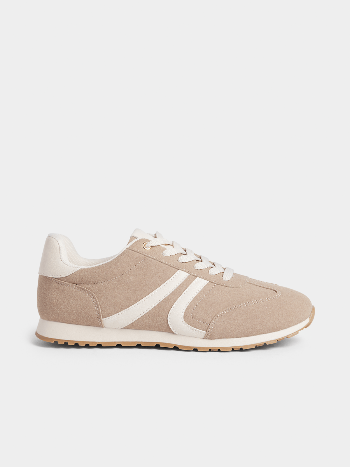 Exact Women's Natural Retro Sneakers