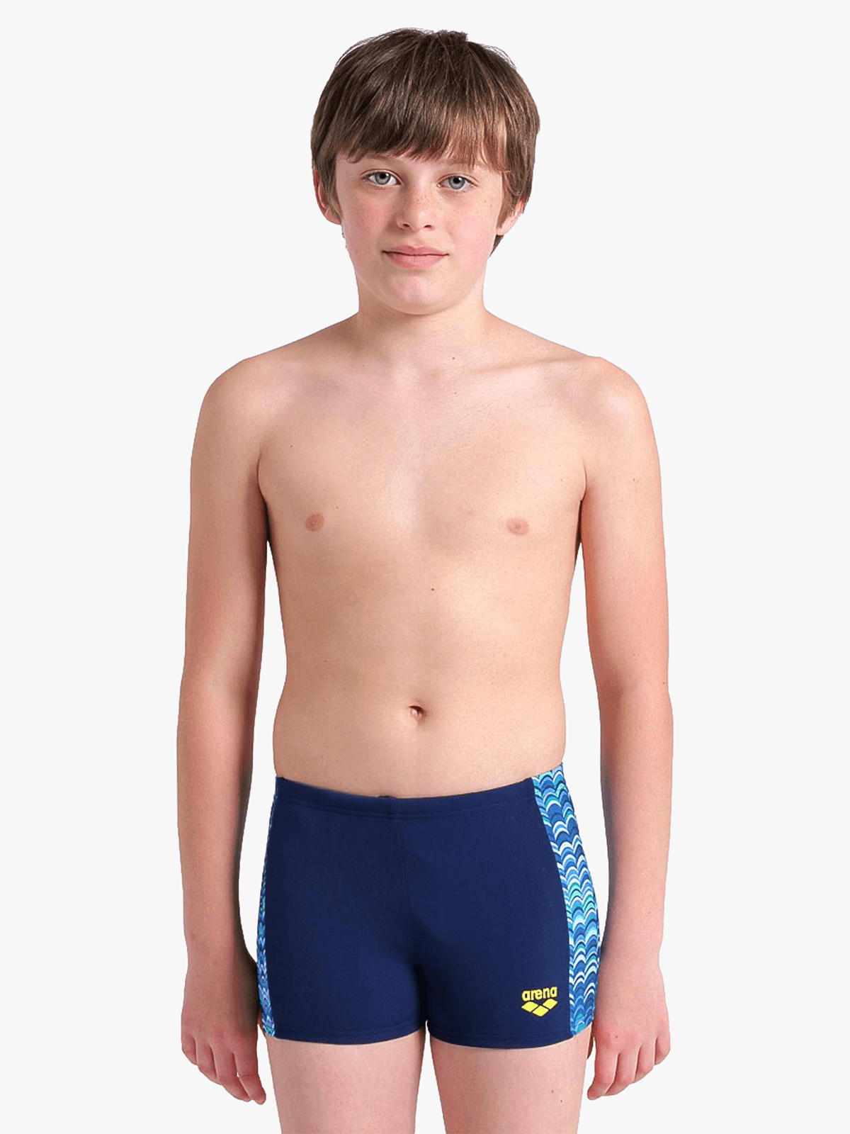 Arena Boys Ondulation Navy/Multi Swim Shorts