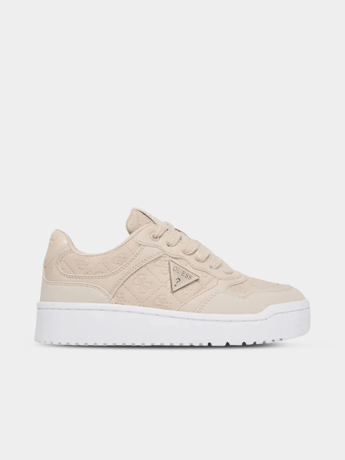 Women's Guess MIRAM9 Ivory Sneakers