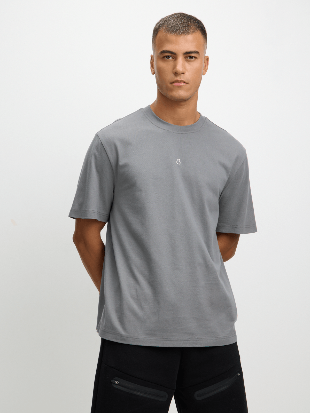 TS Mens Run Your Race Graphic Putty Tee