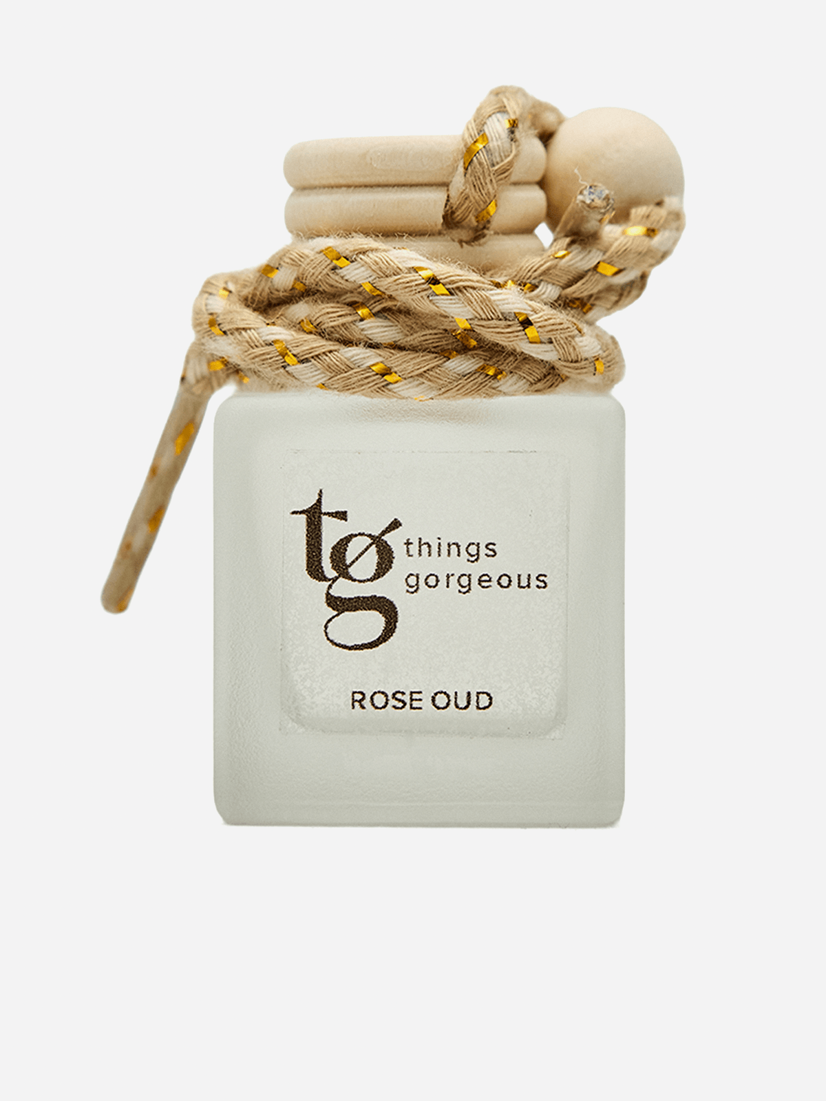 Things Gorgeous Car Fragrance Rose Oud