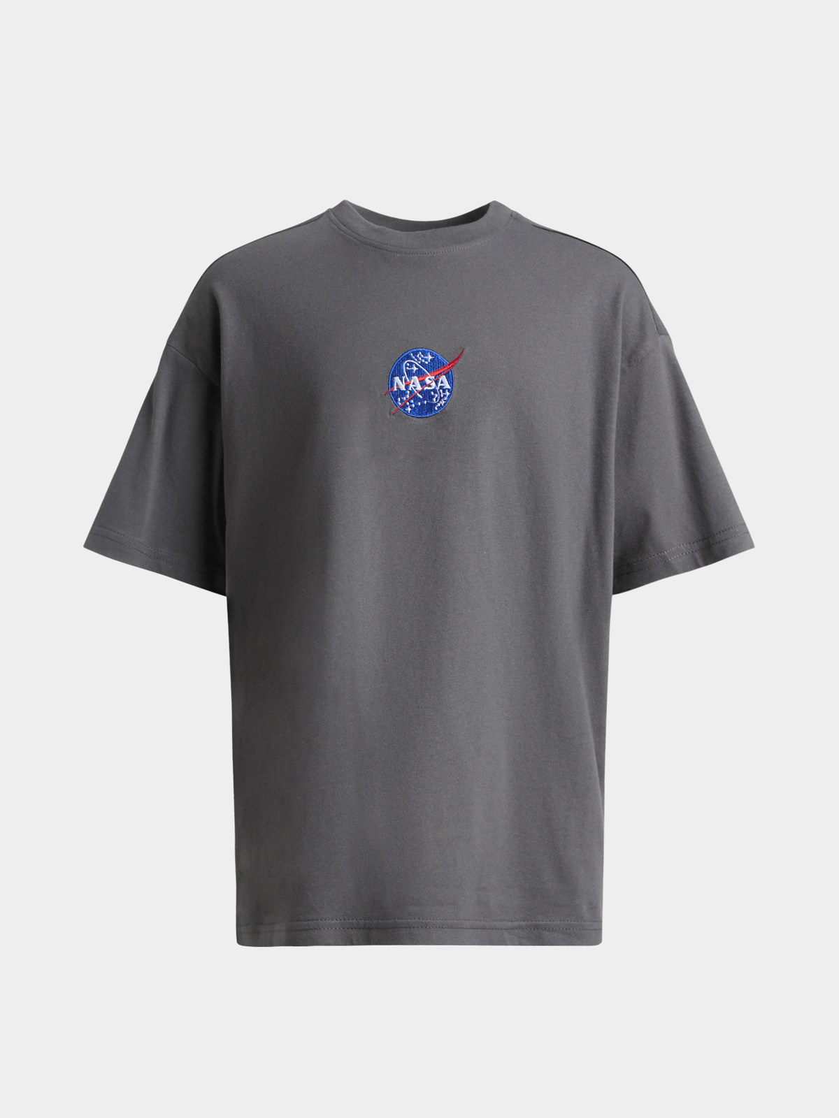 Jet Teen Boys Charcoal Nasa T-Shirt