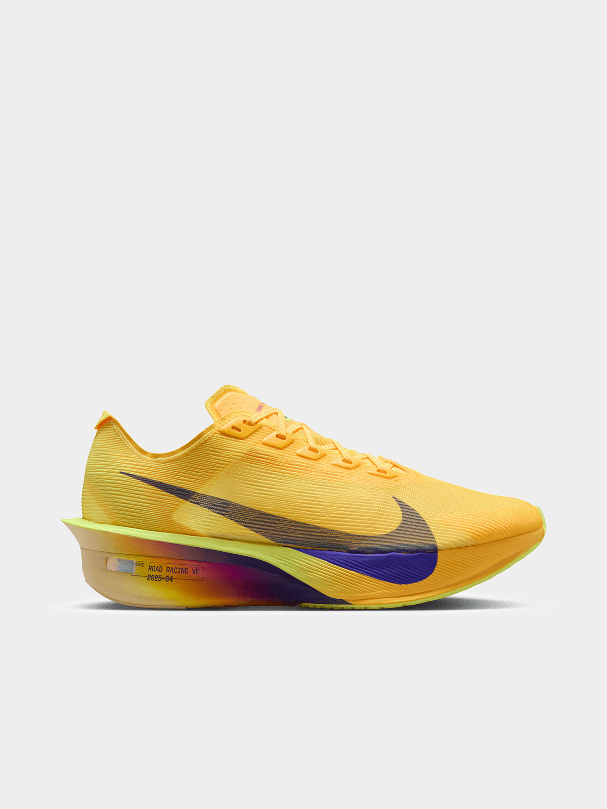 Nike Womens Vaporfly 4 Yellow/Indigo Running Shoes