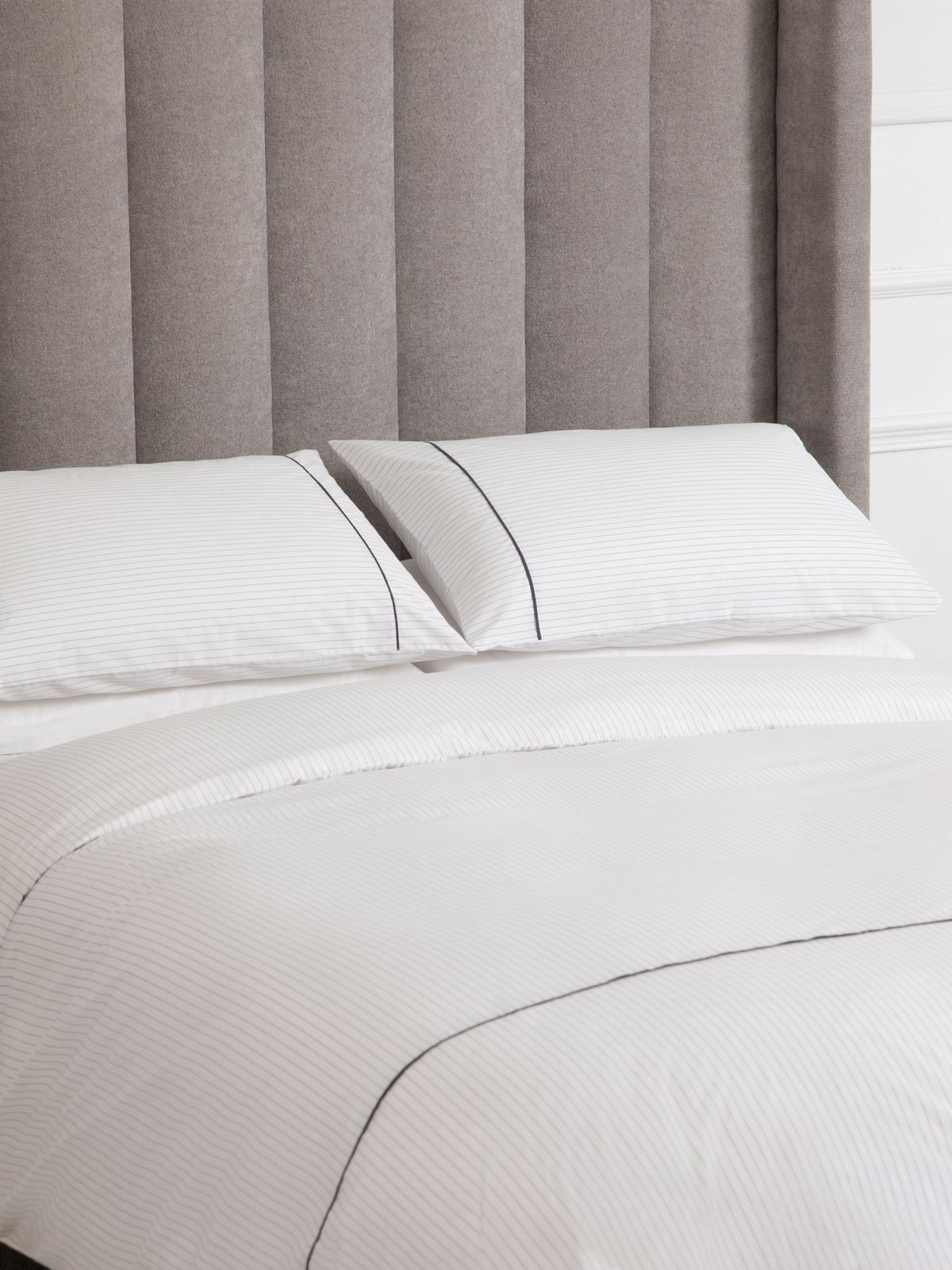 Guest House Pinstripe Duvet Cover Set
