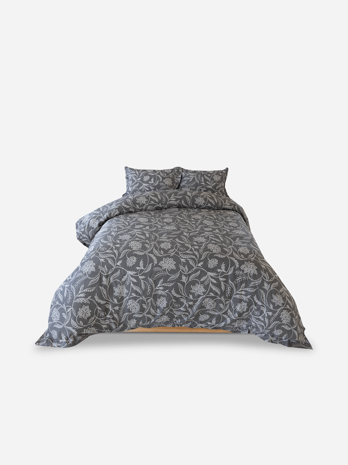 Volpes Diane 600TC Charcoal Duvet Cover Set