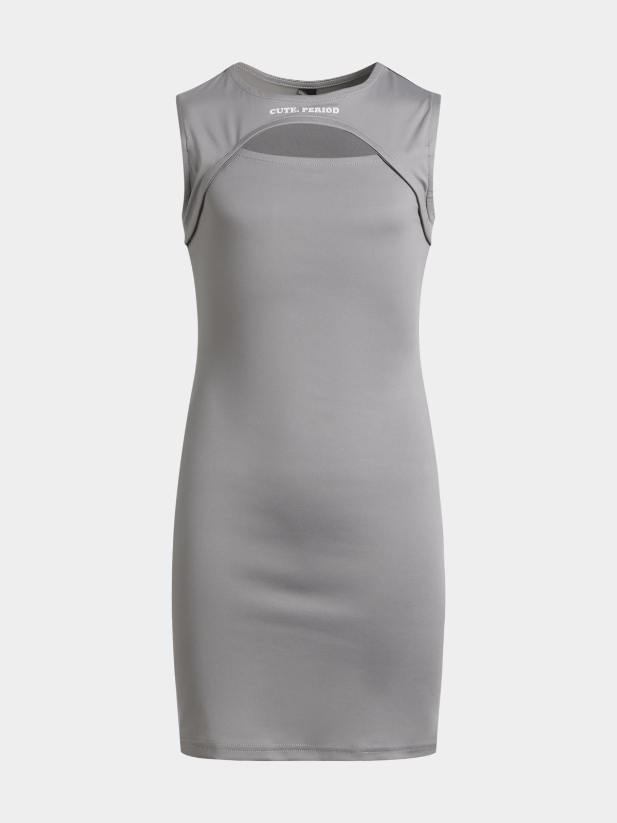 Jet Teen Girls Grey Cut-Out Dress