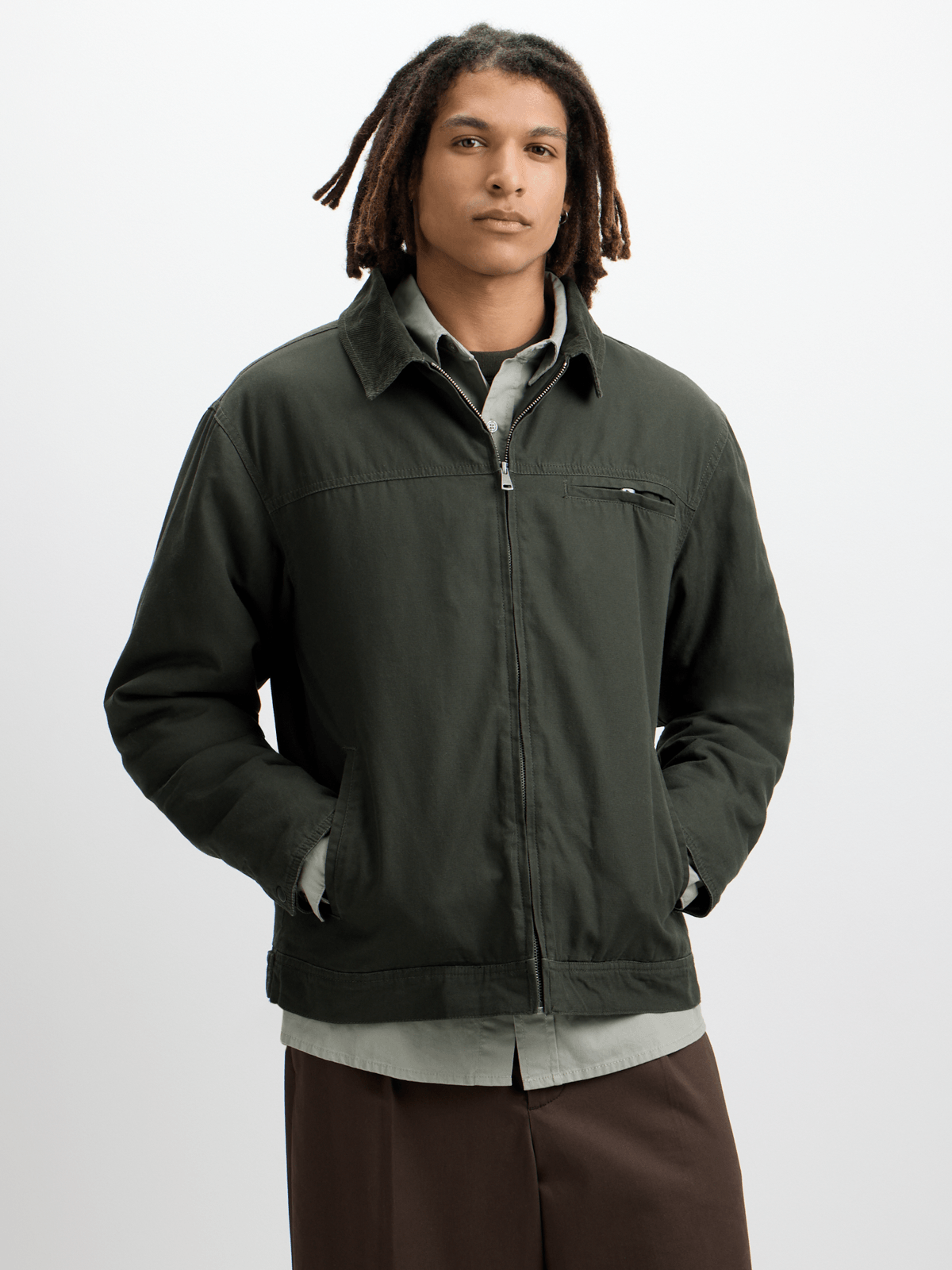 Exact Men's Fatigue Padded Barn Jacket