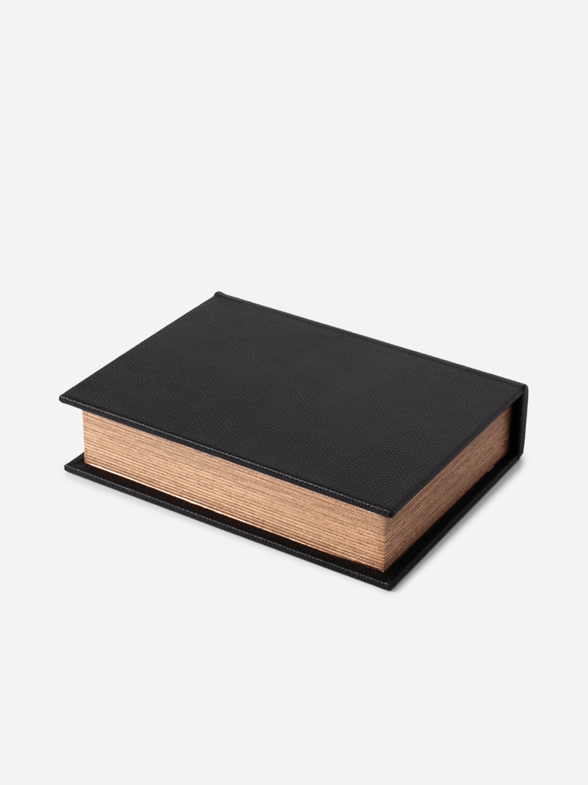 Jet Home Small Black Book PU Storage