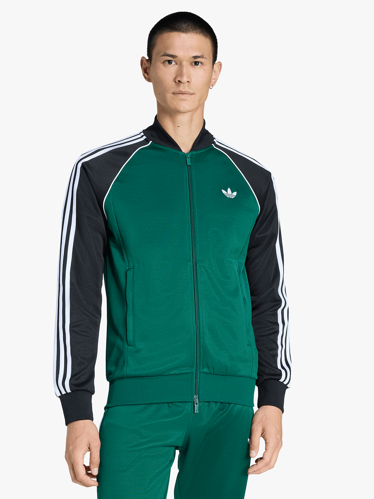adidas Originals Men's SST Collegiate Green TrackTop
