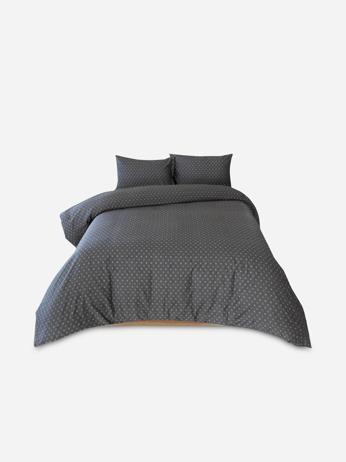 Volpes Martin 300TC Grey Duvet Cover Set