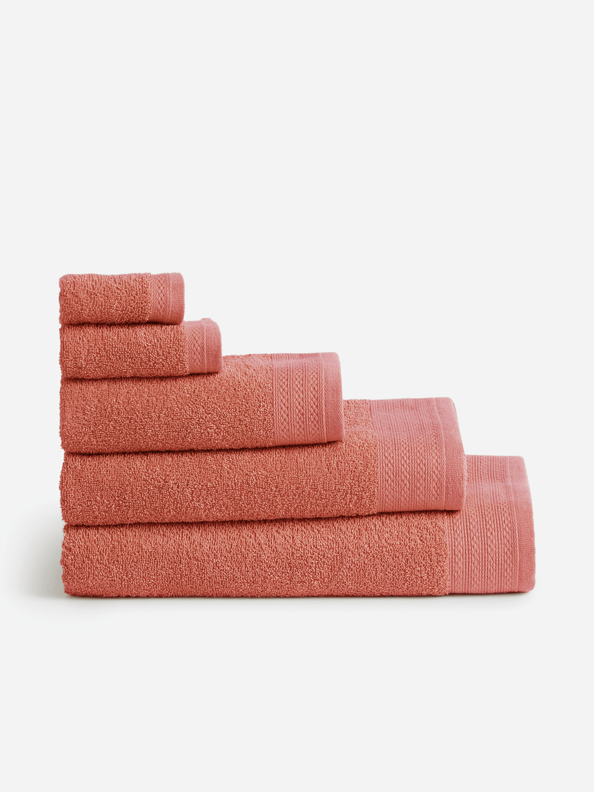 Jet Home Terracota Pink Face Cloth