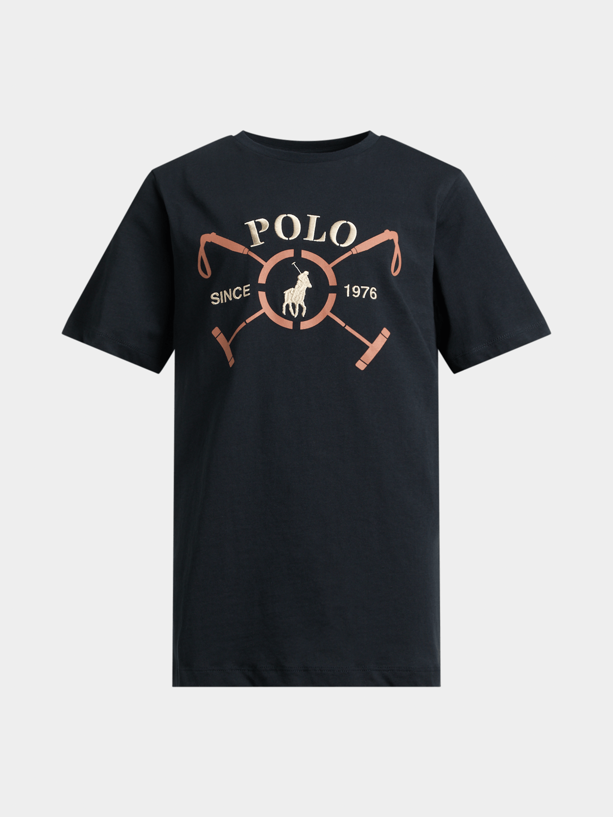 Boys Polo Navy Luke Stick T-Shirt