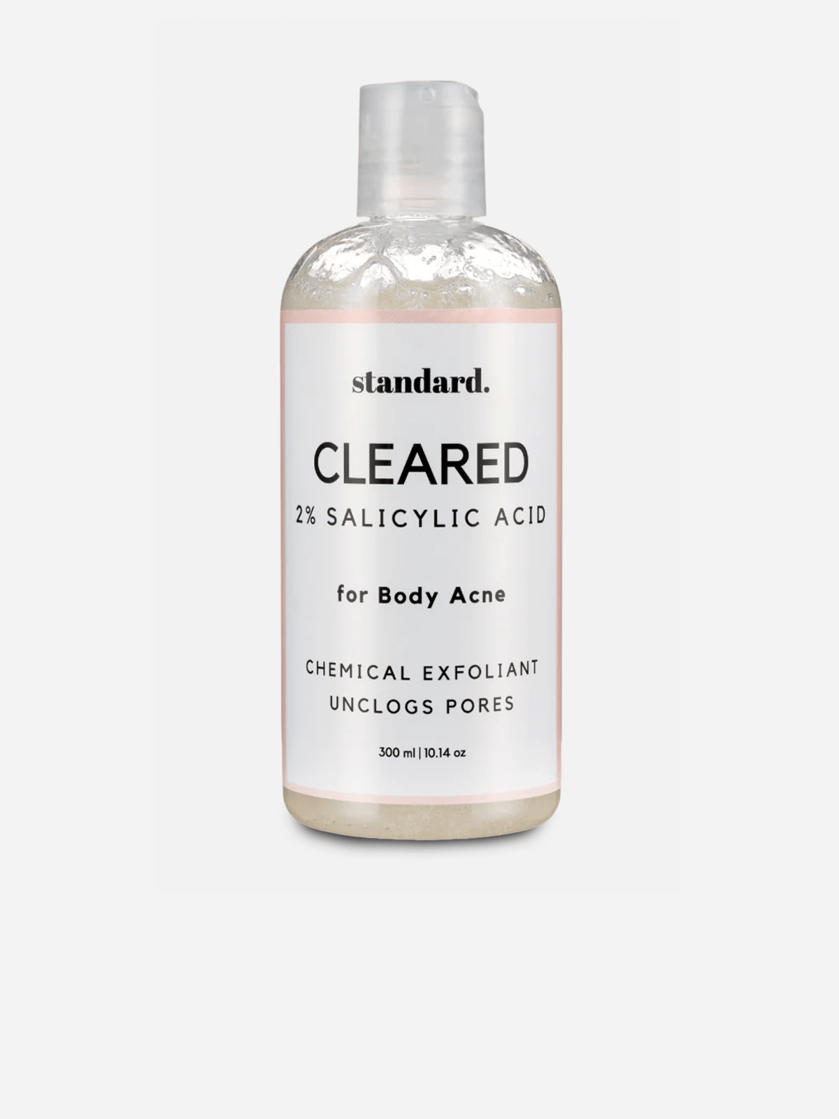 standard. Cleared- 2% Salicylic Acid